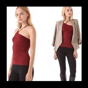 NWT Helmut Lang Womens Asymmetrical Camisole Top